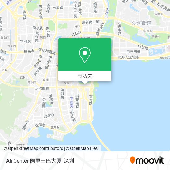 Ali Center 阿里巴巴大厦地图