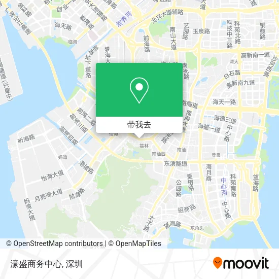 濠盛商务中心地图