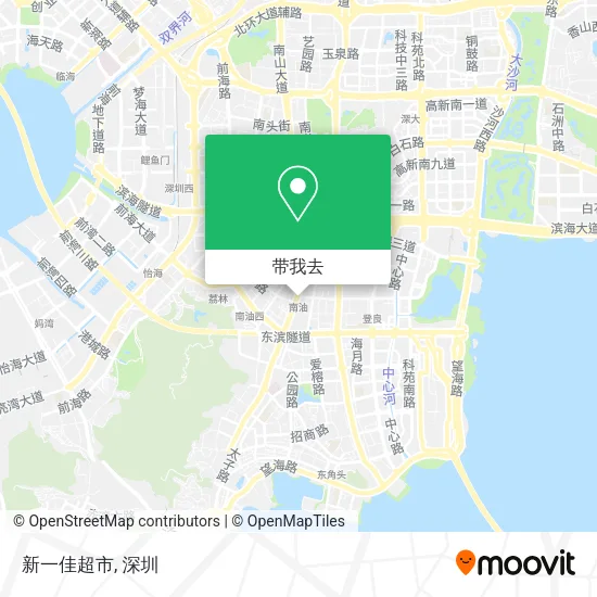 新一佳超市地图