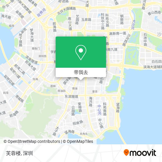 芙蓉楼地图
