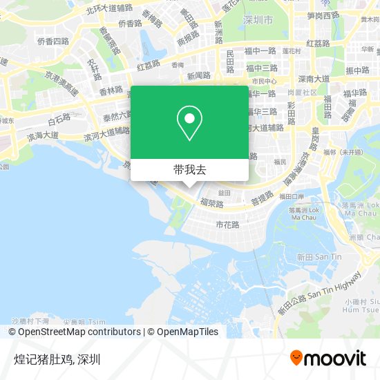 煌记猪肚鸡地图
