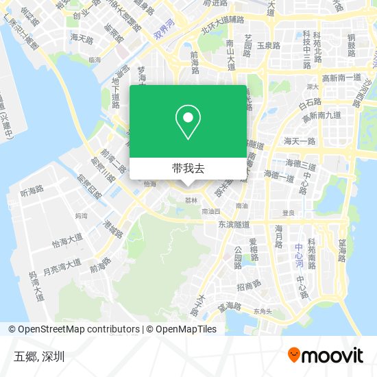 五郷地图