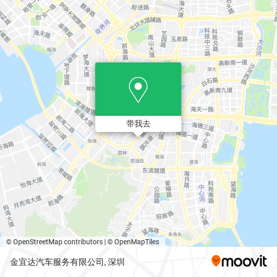 金宜达汽车服务有限公司地图