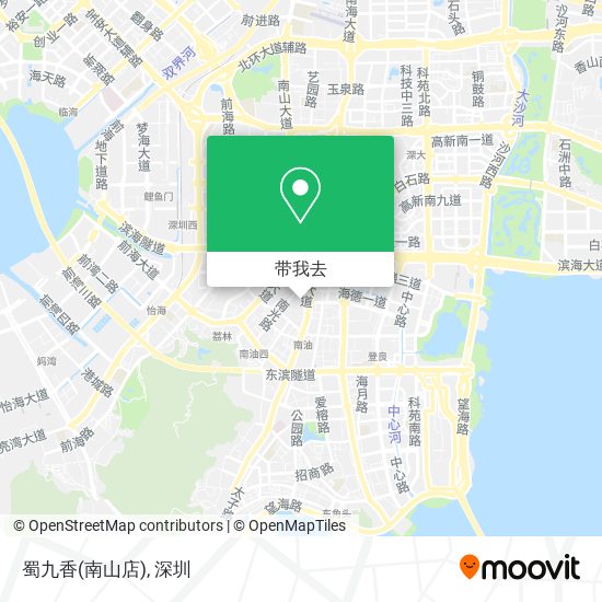 蜀九香(南山店)地图