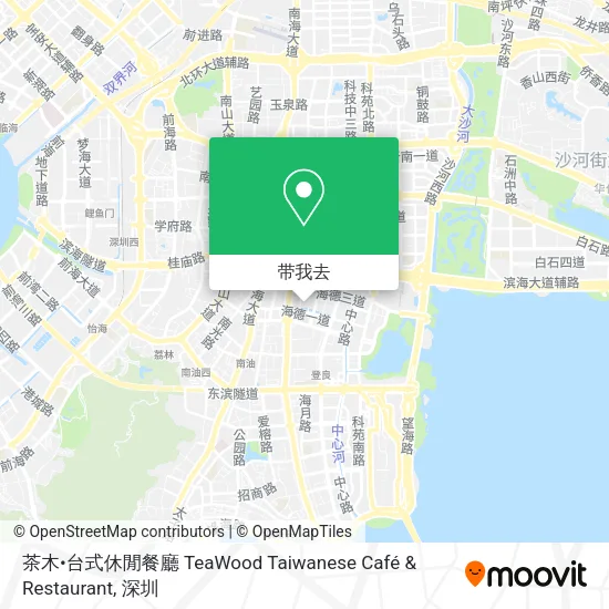 茶木•台式休閒餐廳 TeaWood Taiwanese Café & Restaurant地图