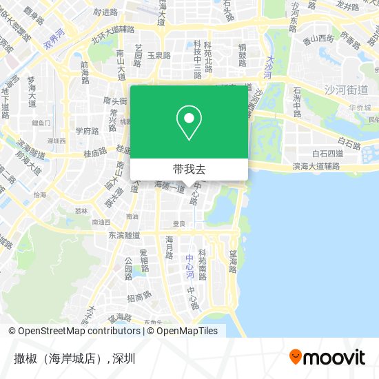 撒椒（海岸城店）地图