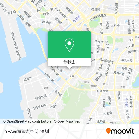 YPA前海衆創空間地图