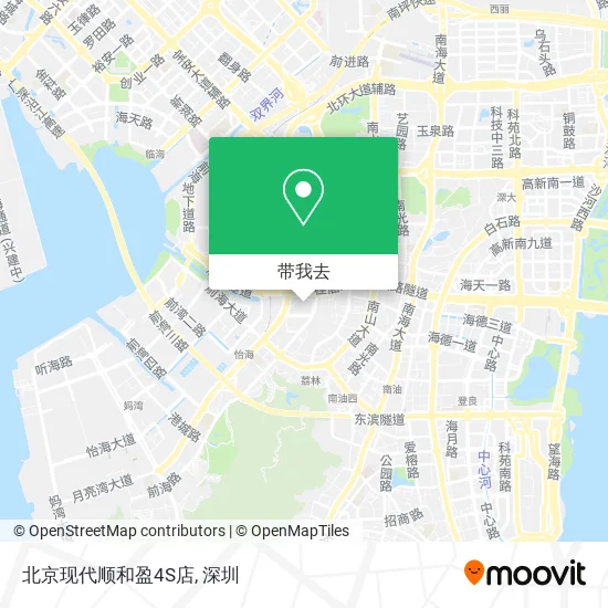 北京现代顺和盈4S店地图