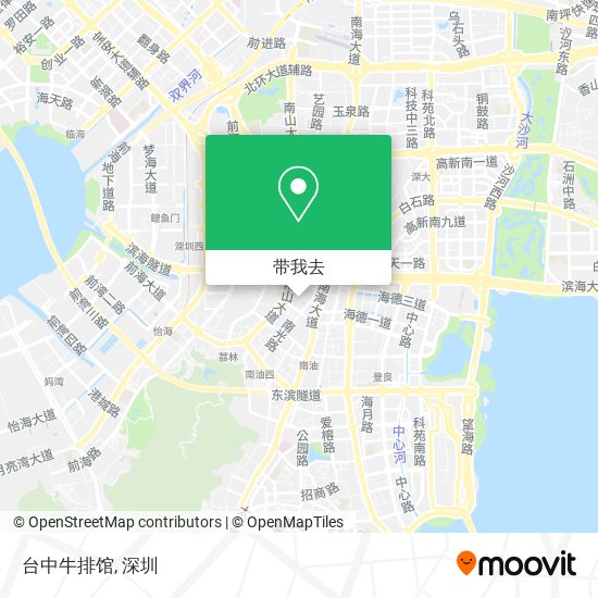 台中牛排馆地图