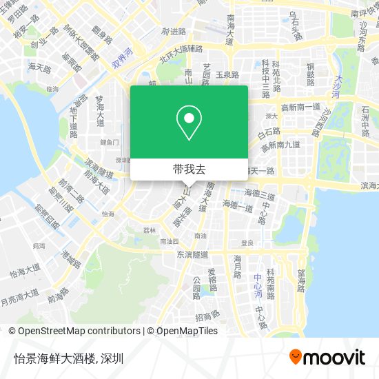 怡景海鲜大酒楼地图