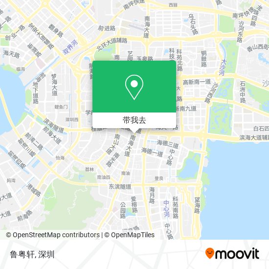 鲁粤轩地图