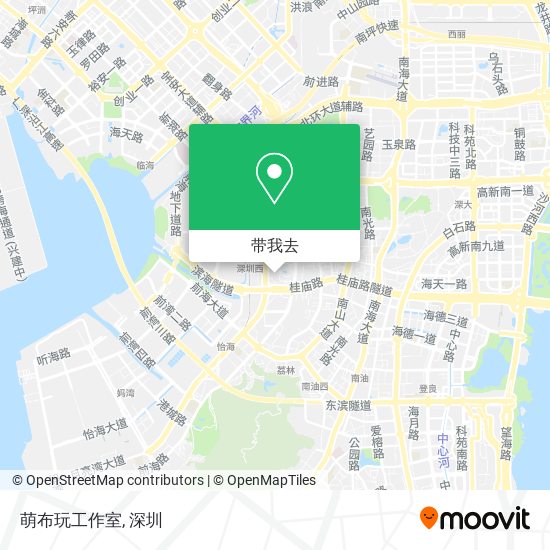 萌布玩工作室地图