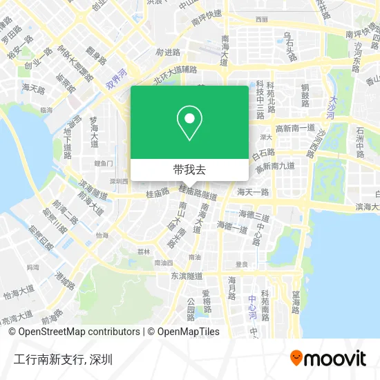 工行南新支行地图