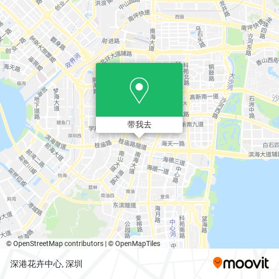 深港花卉中心地图