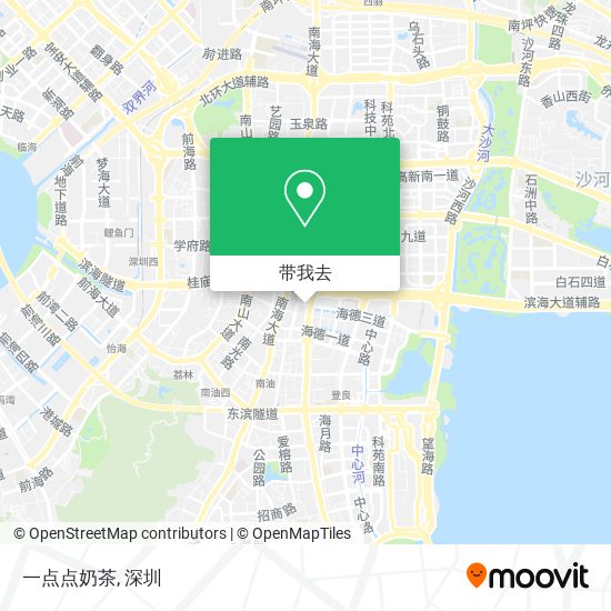 一点点奶茶地图
