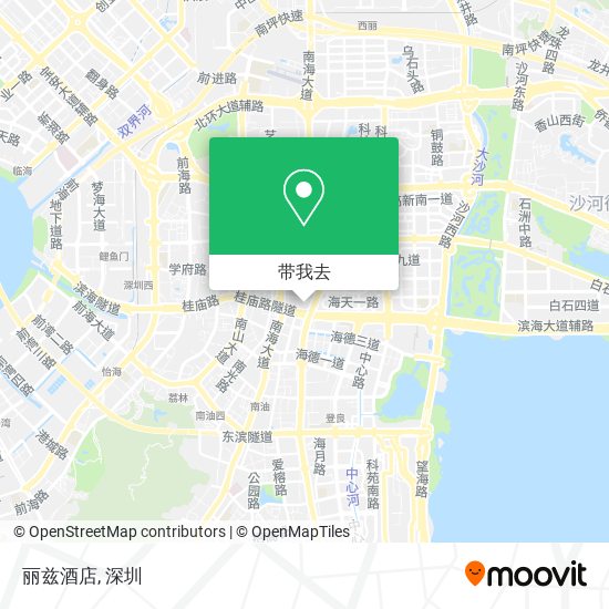 丽兹酒店地图