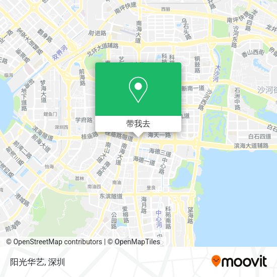 阳光华艺地图