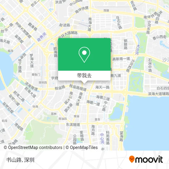 书山路地图