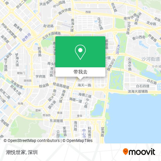 潮悦世家地图