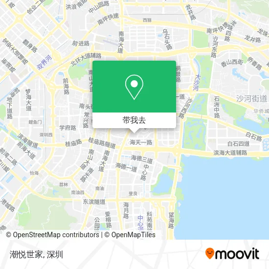 潮悦世家地图
