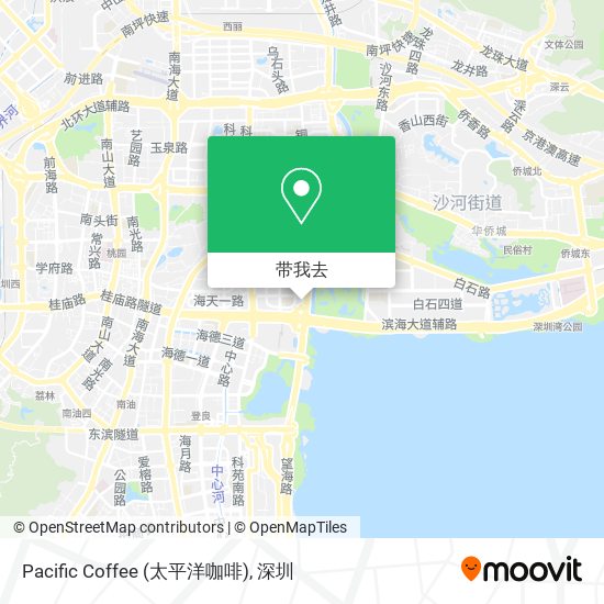 Pacific Coffee (太平洋咖啡)地图