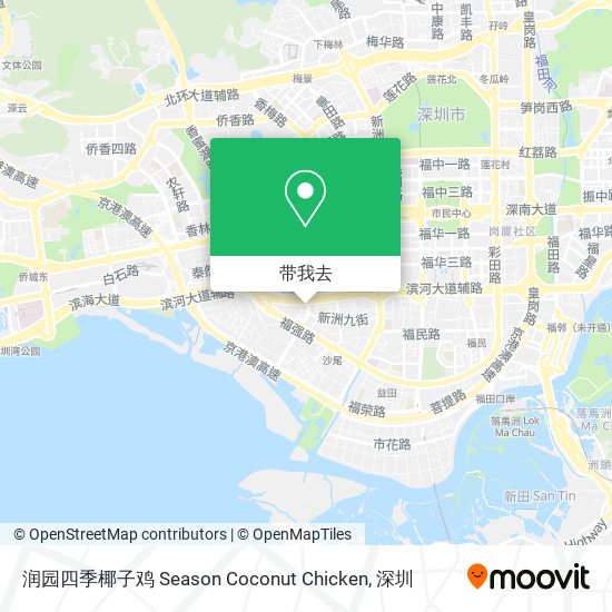 润园四季椰子鸡 Season Coconut Chicken地图