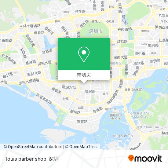louis barber shop地图