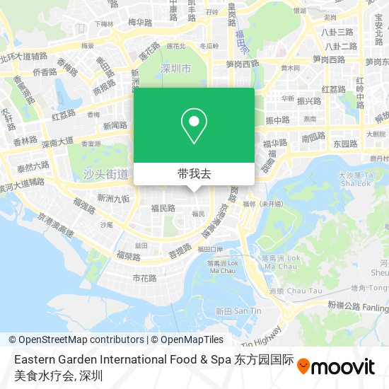 Eastern Garden International Food & Spa 东方园国际美食水疗会地图