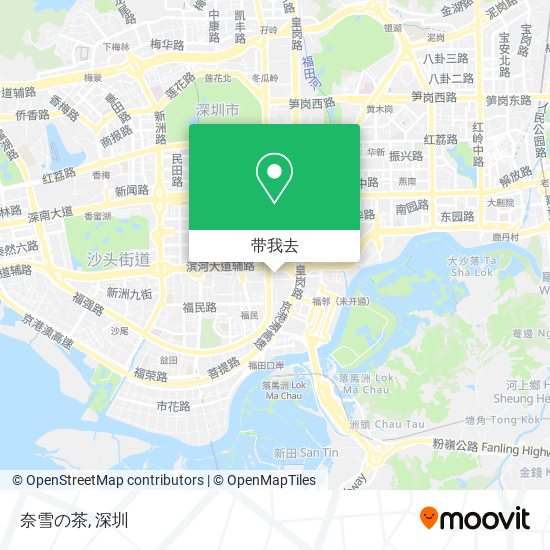 奈雪の茶地图