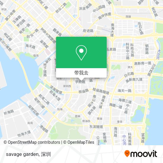 savage garden地图