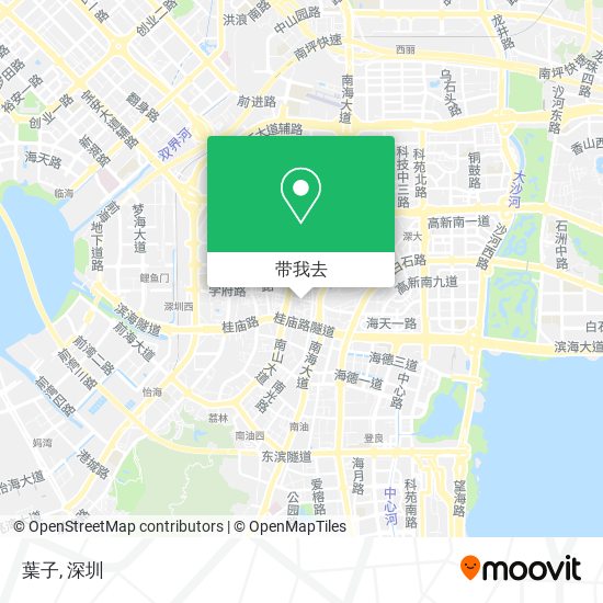 葉子地图