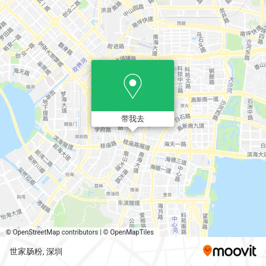 世家肠粉地图