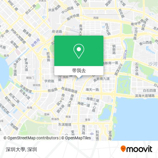 深圳大學地图