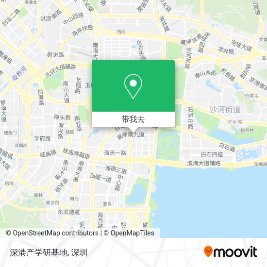 深港产学研基地地图