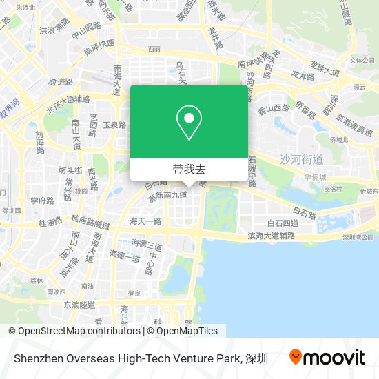 Shenzhen Overseas High-Tech Venture Park地图