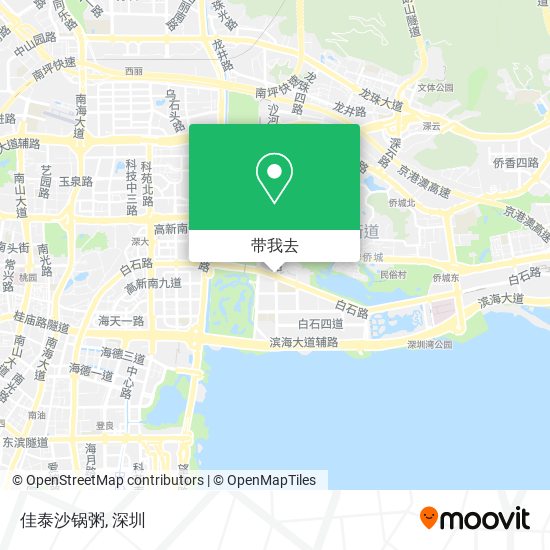 佳泰沙锅粥地图