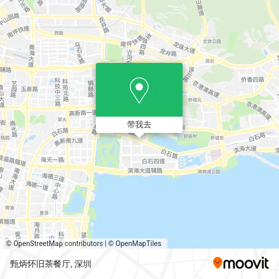 甄炳怀旧茶餐厅地图