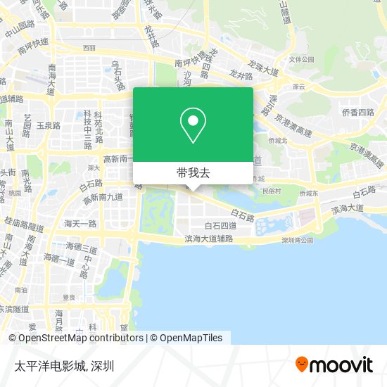太平洋电影城地图