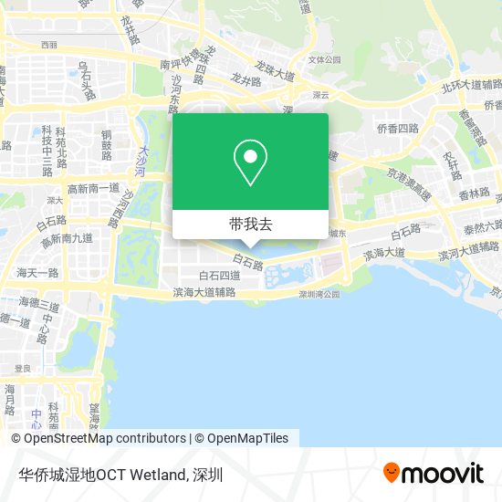 华侨城湿地OCT Wetland地图