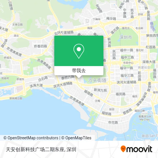 天安创新科技广场二期东座地图