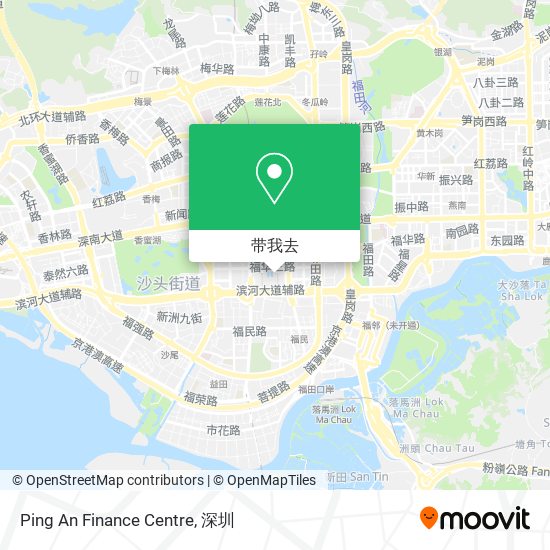 Ping An Finance Centre地图