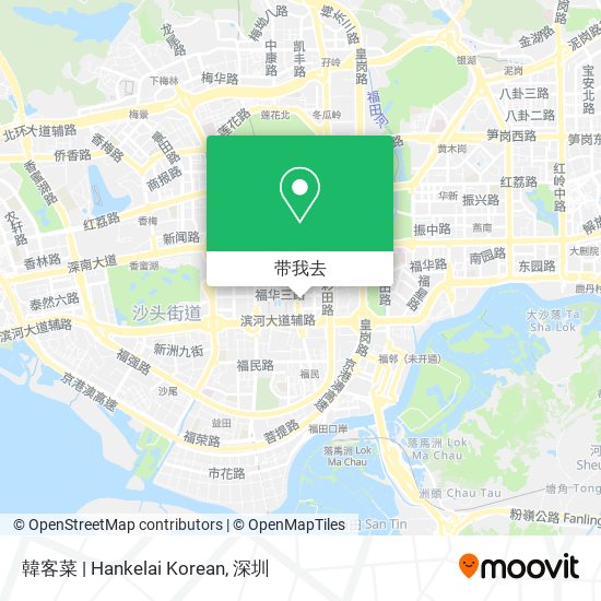 韓客菜 | Hankelai Korean地图