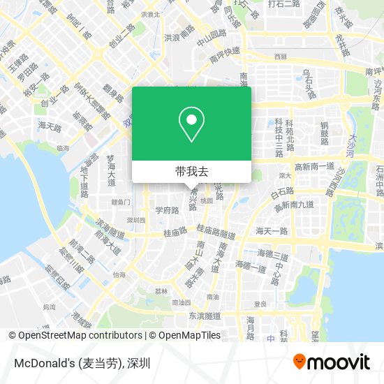 McDonald's (麦当劳)地图