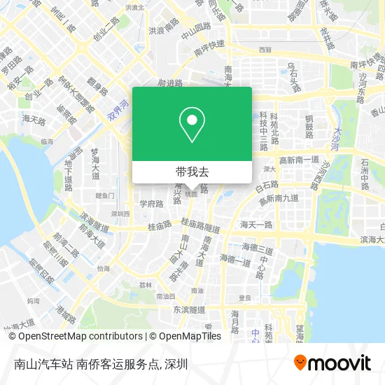 南山汽车站 南侨客运服务点地图