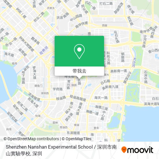Shenzhen Nanshan Experimental School / 深圳市南山實驗學校地图