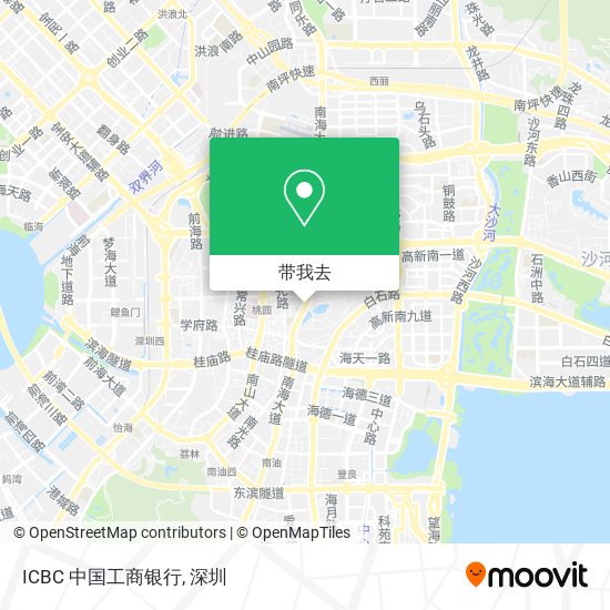 ICBC 中国工商银行地图