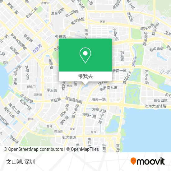 文山湖地图