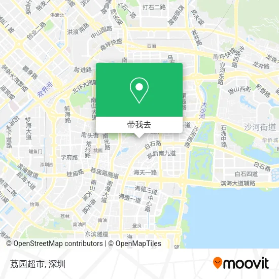 荔园超市地图
