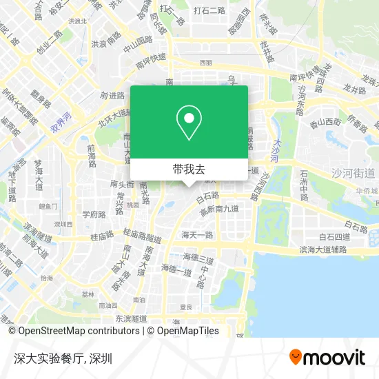 深大实验餐厅地图