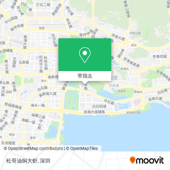松哥油焖大虾地图